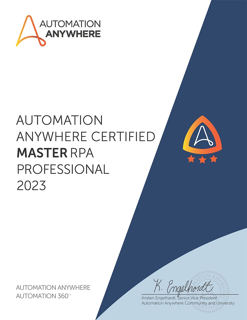 Automation Anywhere draw RPA certification Quiz